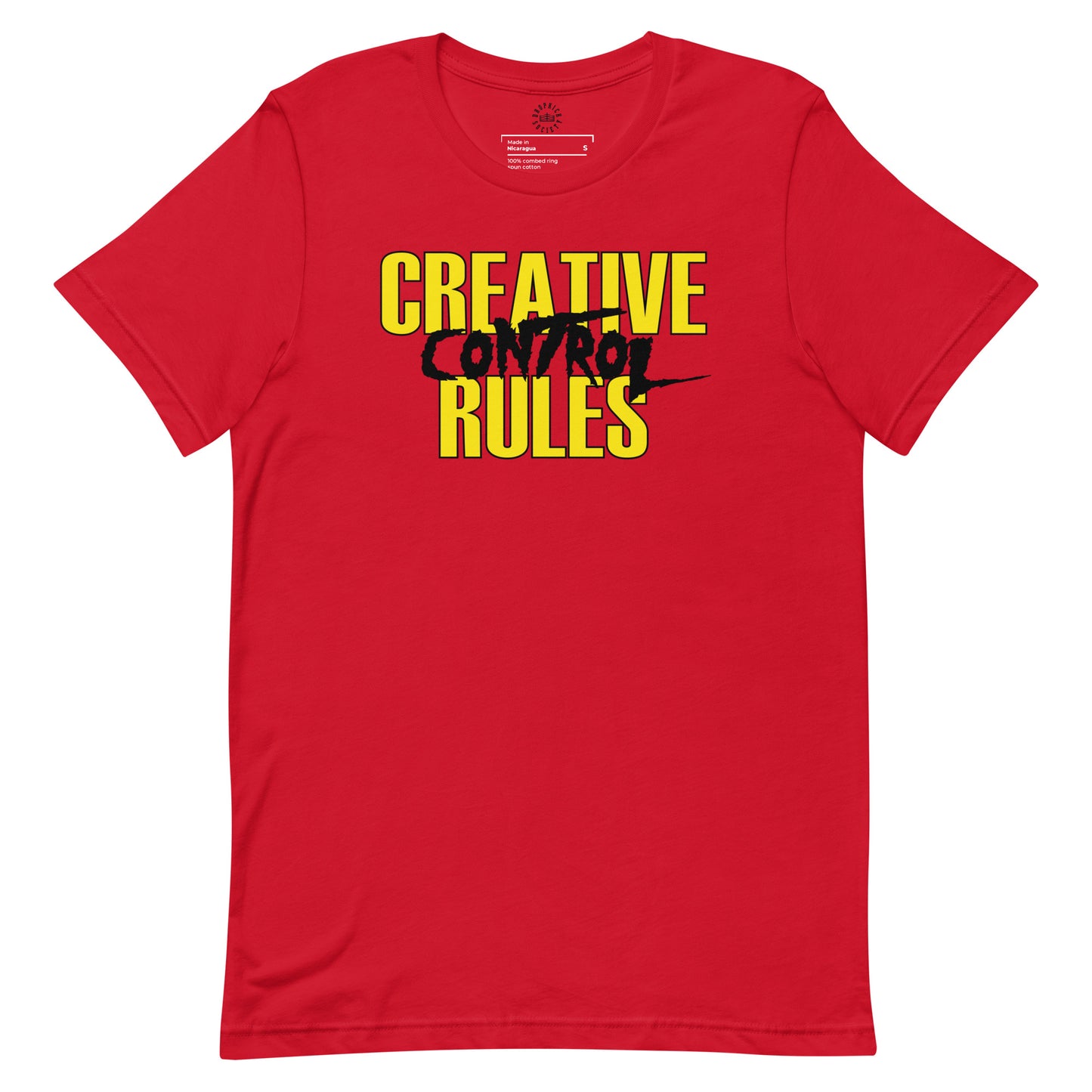 CREATIVE CONTROL RULES TEE
